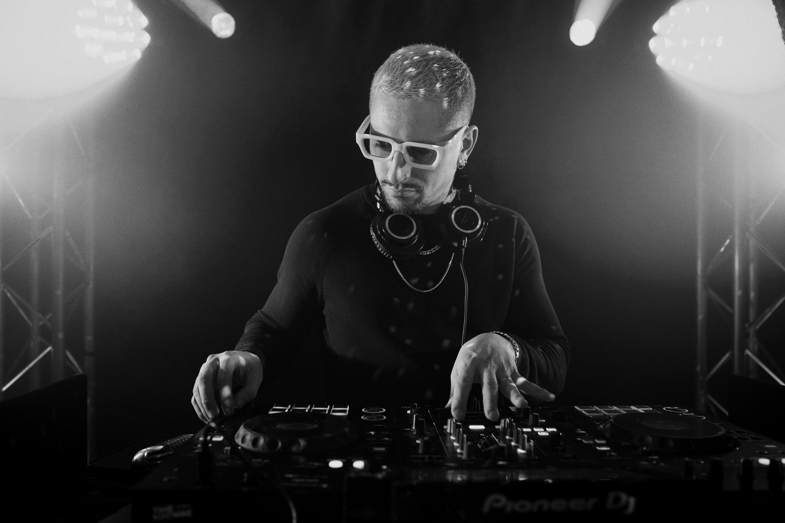 ELEVN destination wedding DJ performing in Spain